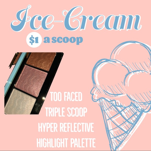too faced ice cream highlighter